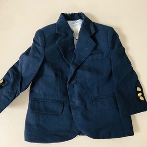 Boys navy blue Janie and Jack blazer